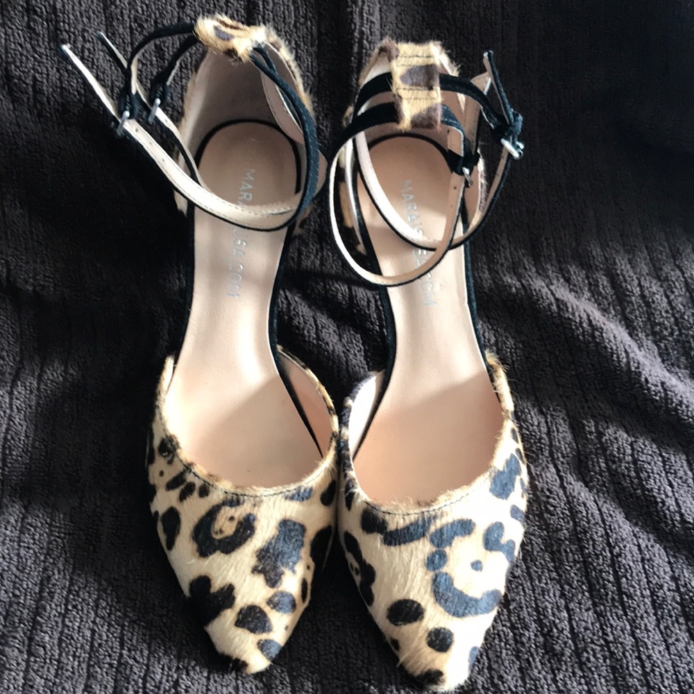 Animal print shoes